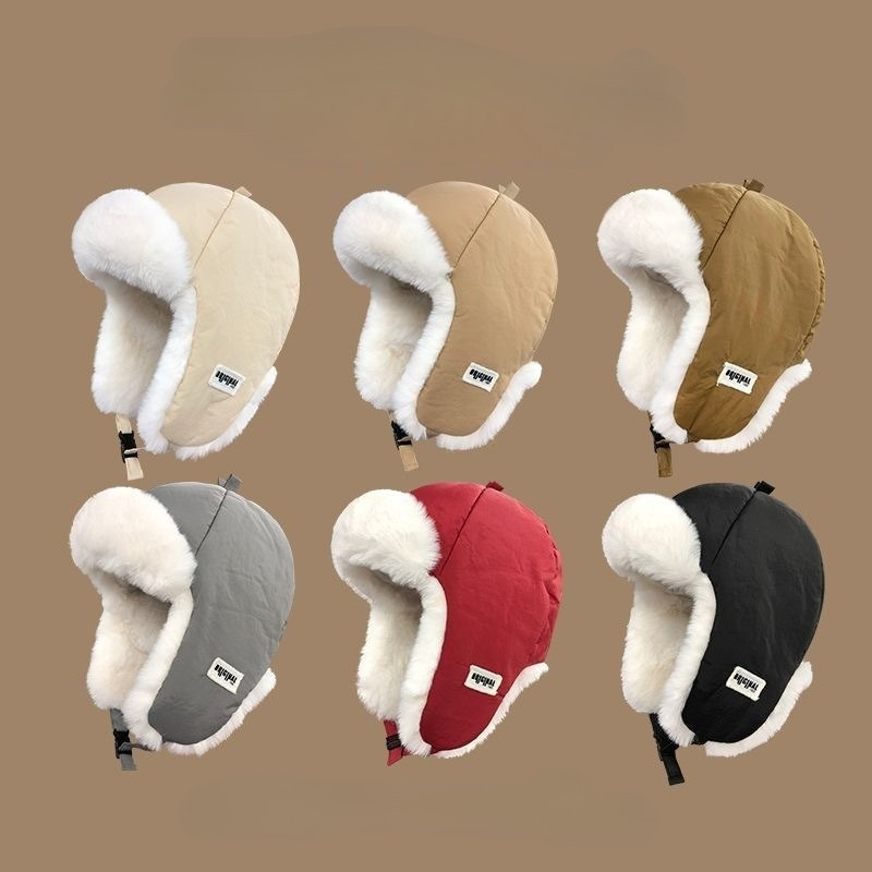 Winter Trapper Hat - Topi Lei Feng Musim Dingin untuk
