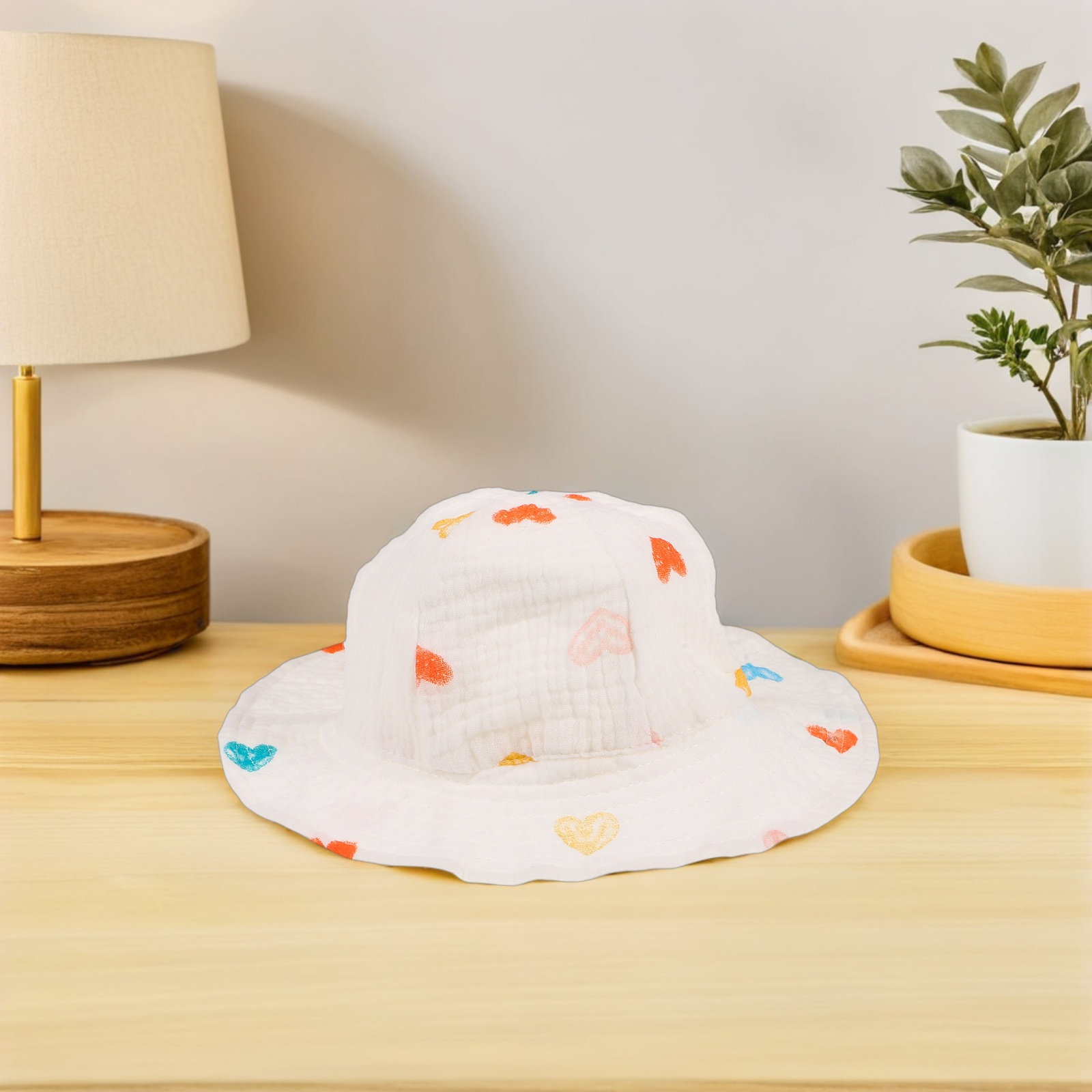 Topi Bayi, Bahan Katun Lembut  - Bucket Hat Cotton ulasan dan harga