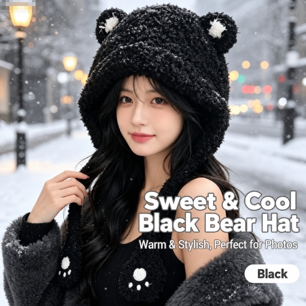 Topi Trapper Poliester Gaya Ko - Trapper Hat Ear Flap ulasan dan harga