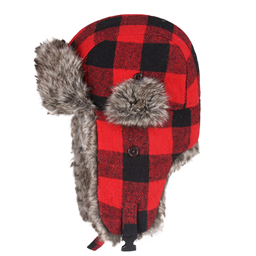 Topi Musim Dingin Chola Flanne - Trapper Hat Ear Flap ulasan dan harga