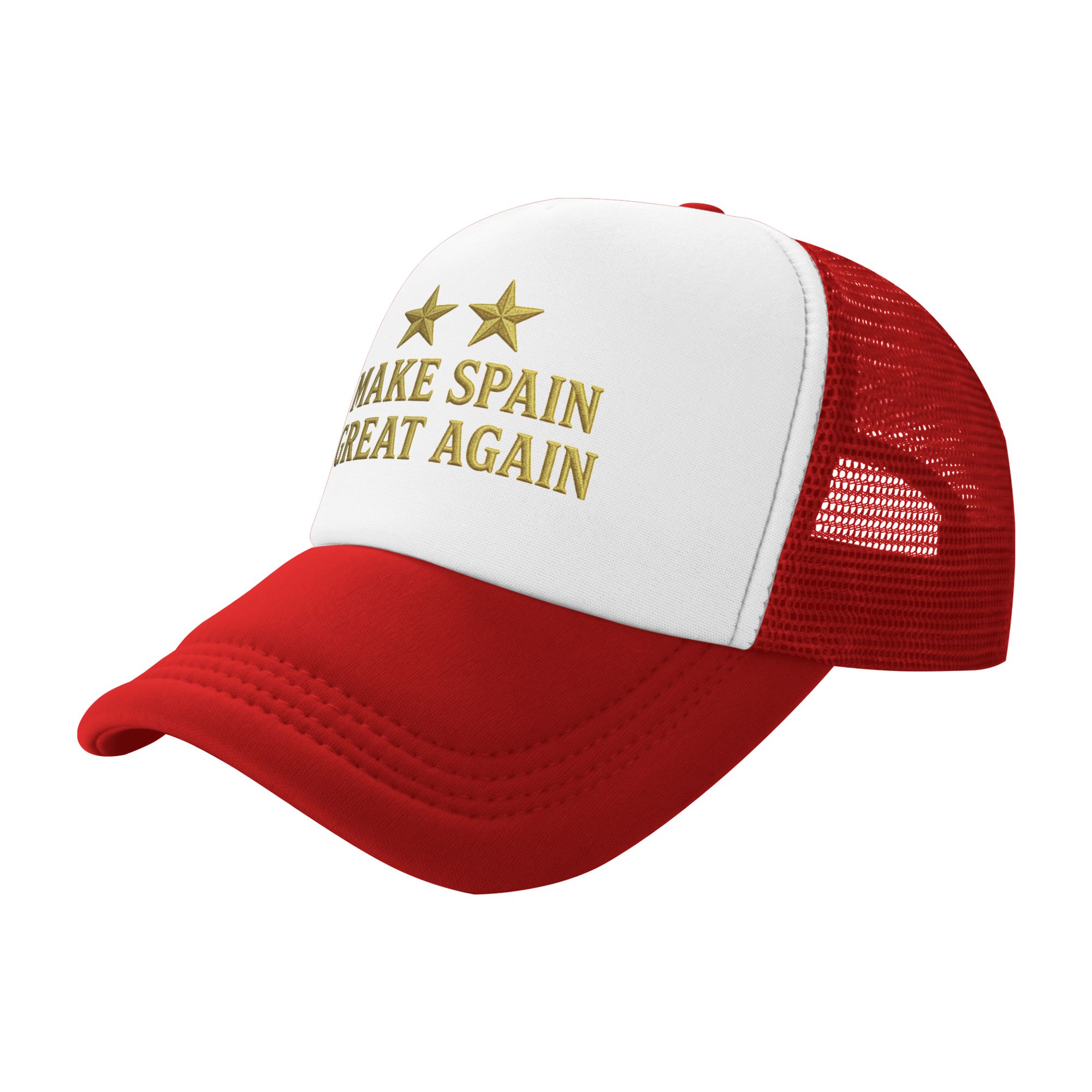 Golden 2 Stars MEMBUAT SPANYOL - Trucker Cap Mesh ulasan dan harga