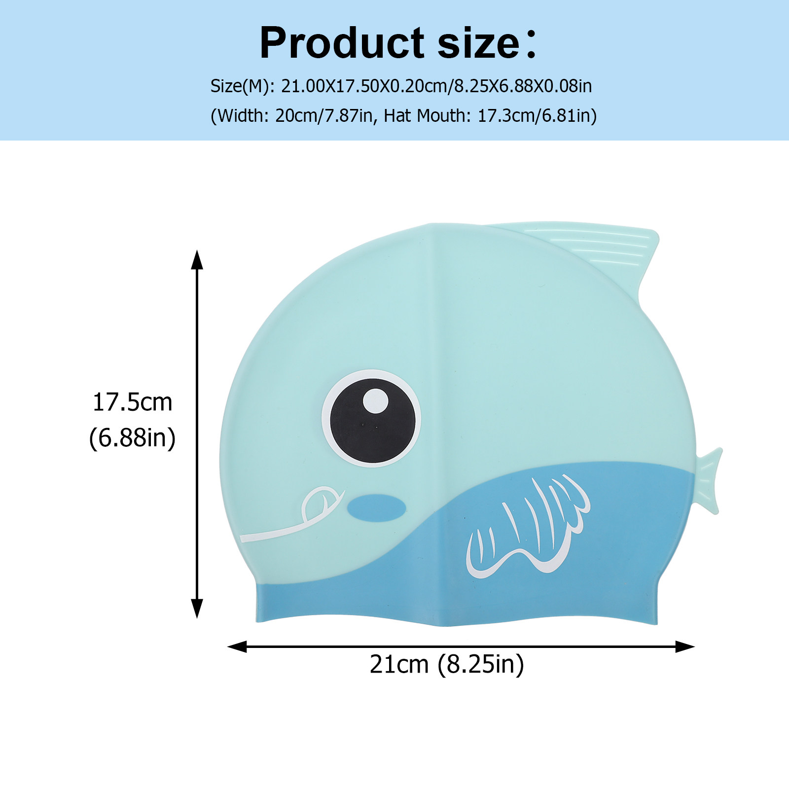 Topi Renang Silikon untuk Anak - Swim Hat Silicone ulasan dan harga