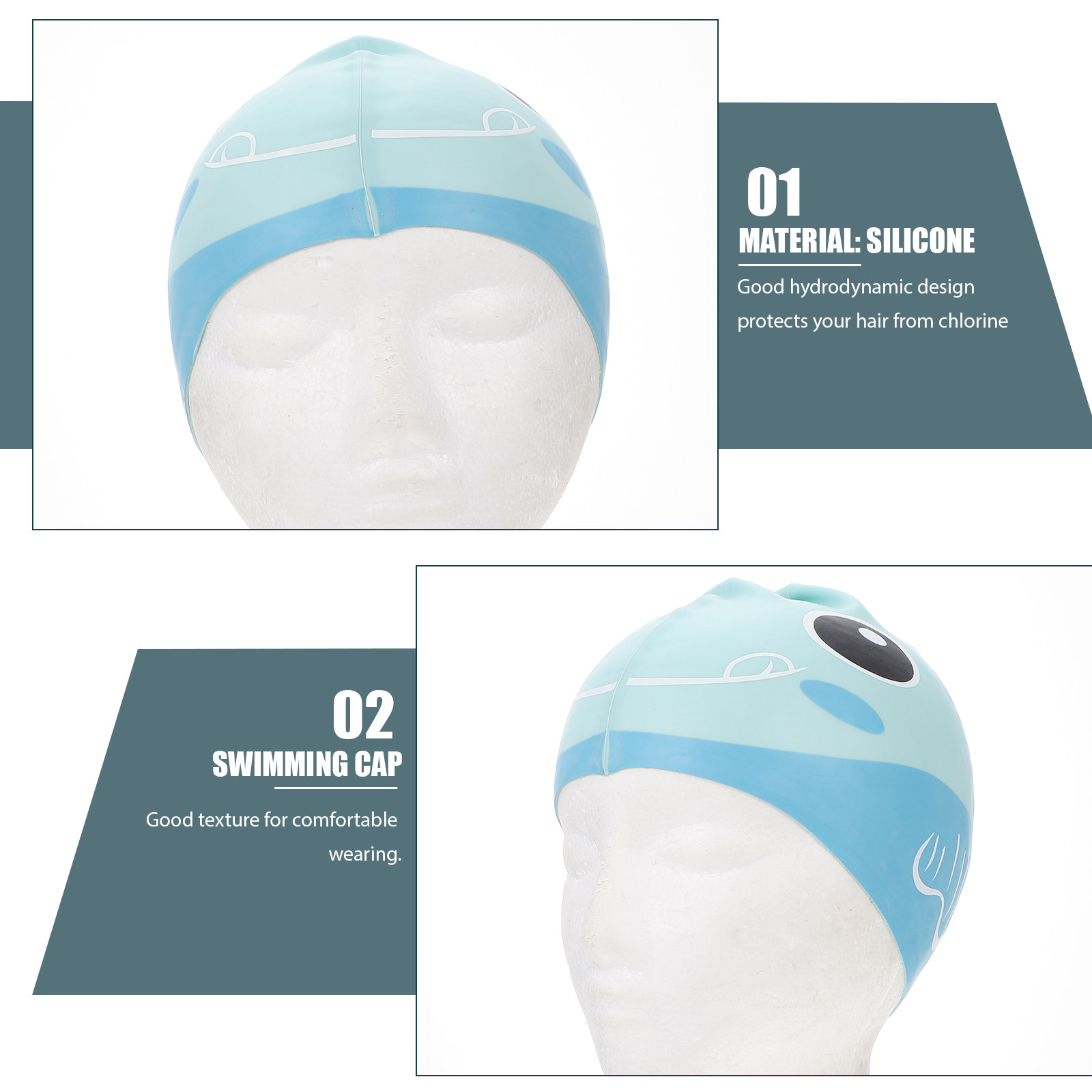 Topi Renang Silikon untuk Anak - Swim Hat Silicone ulasan dan harga