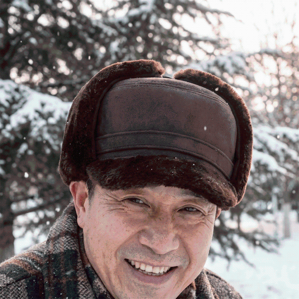 Topi Pria Anti Angin, Tebal, C - Trapper Hat Ear Flap ulasan dan harga