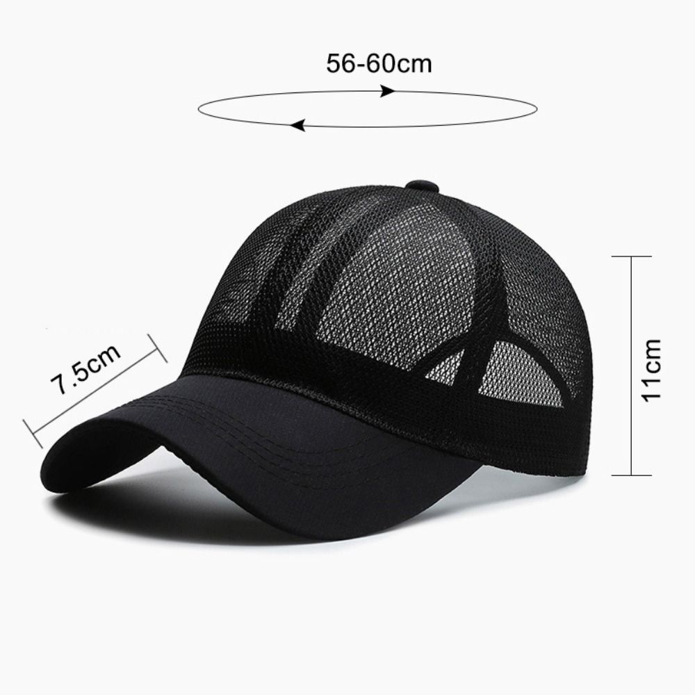 Topi Baseball Trucker Full Mes - Trucker Cap Mesh ulasan dan harga